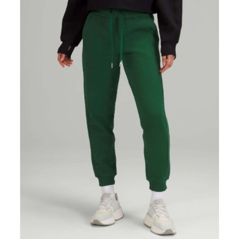 EUC Lululemon Scuba High-Rise Jogger Everglade Green 8